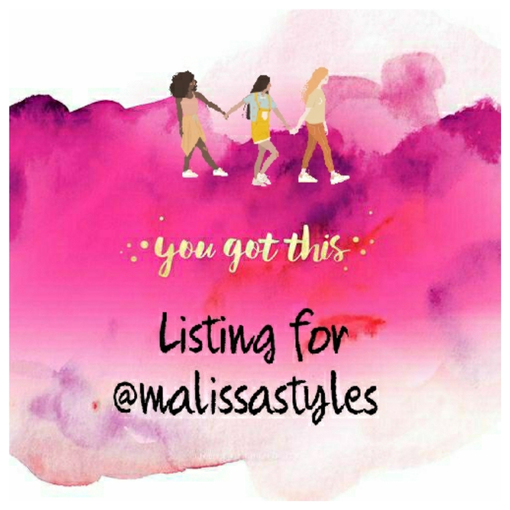 Listing for @malissastyles 💓☺💓